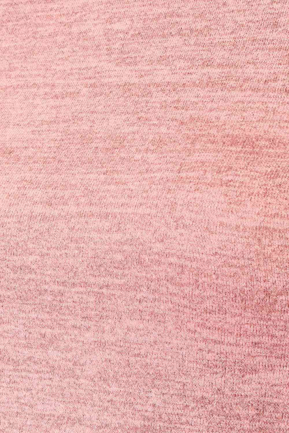 Ruffle Shoulder Long Sleeve