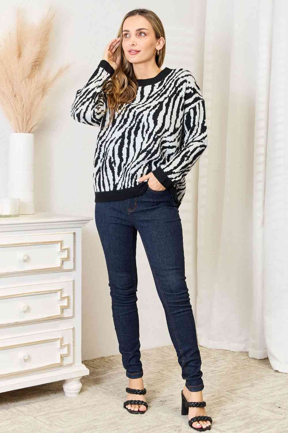 Zebra Sweater