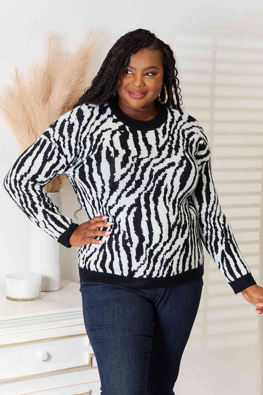 Zebra Sweater