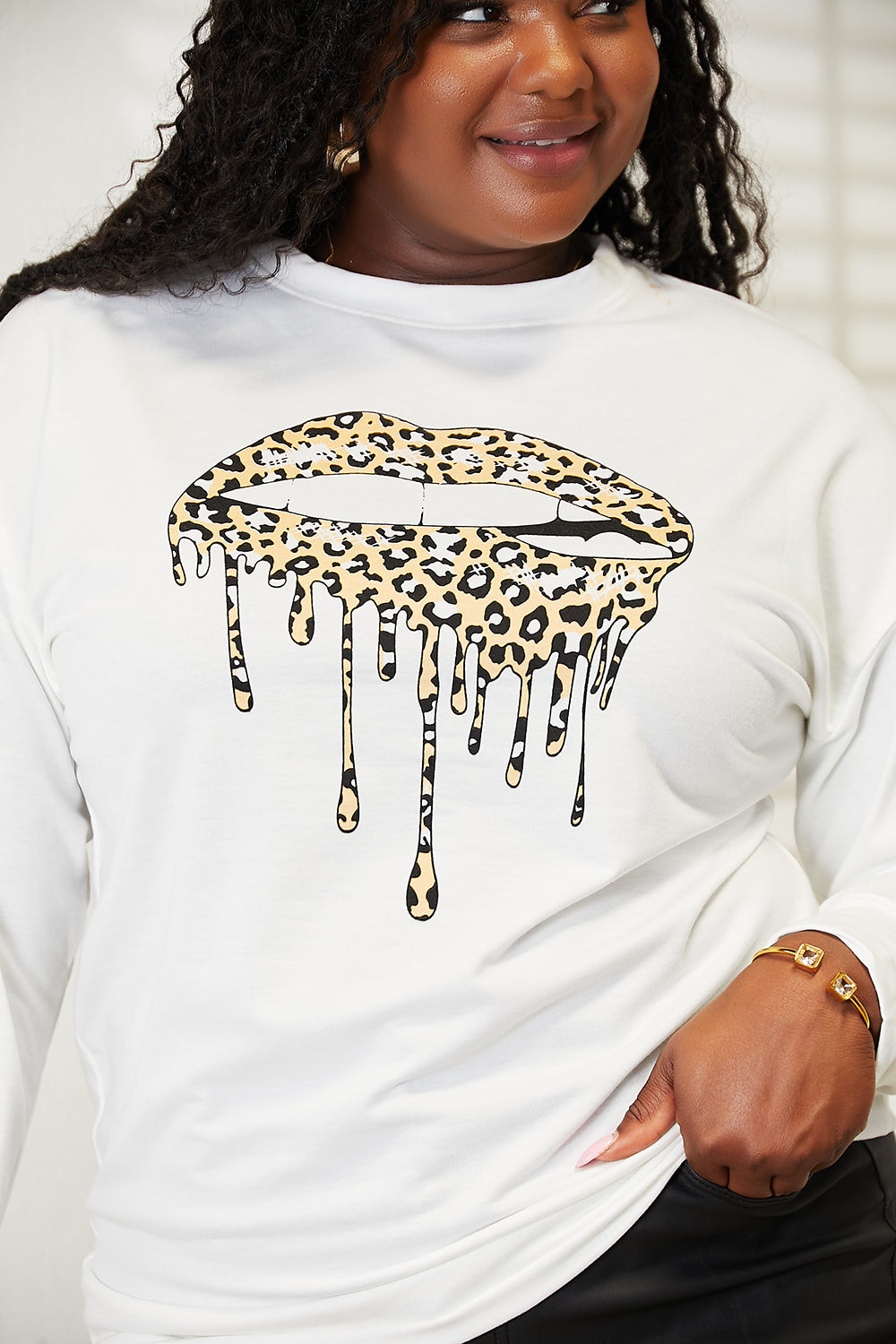 Cheetah Lip Lovers Sweatshirt