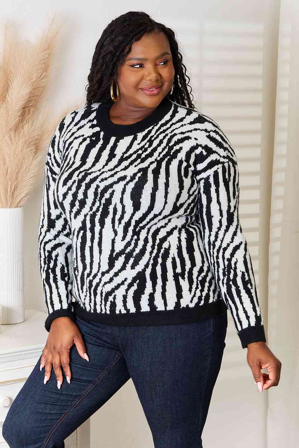 Zebra Sweater