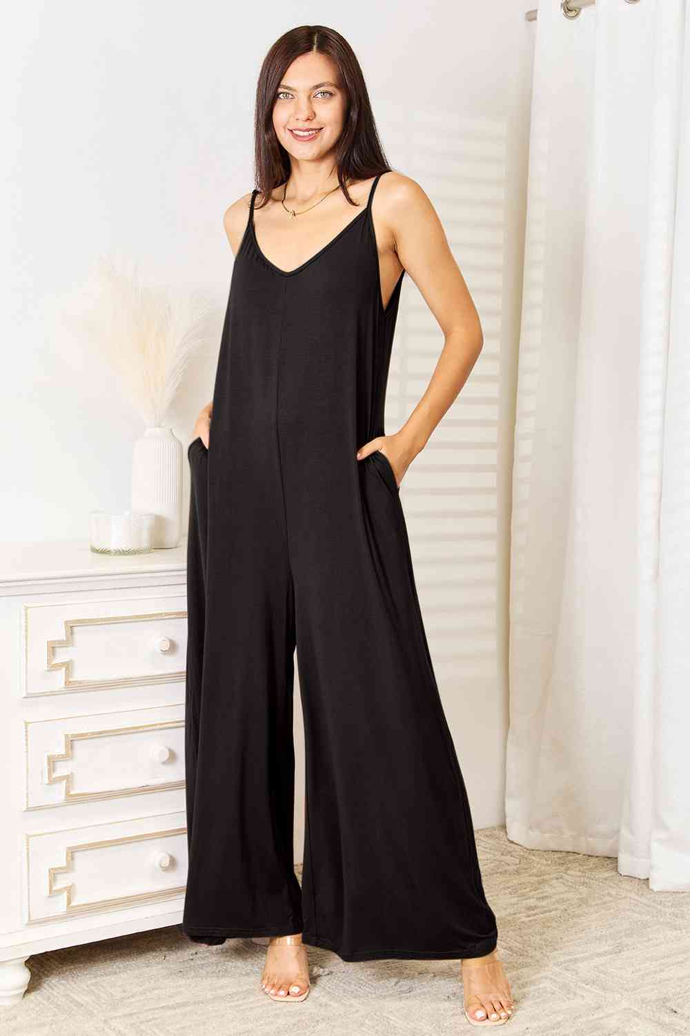 Spaghetti Strap Jumpsuit