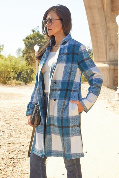 Lapel collar outlet coat